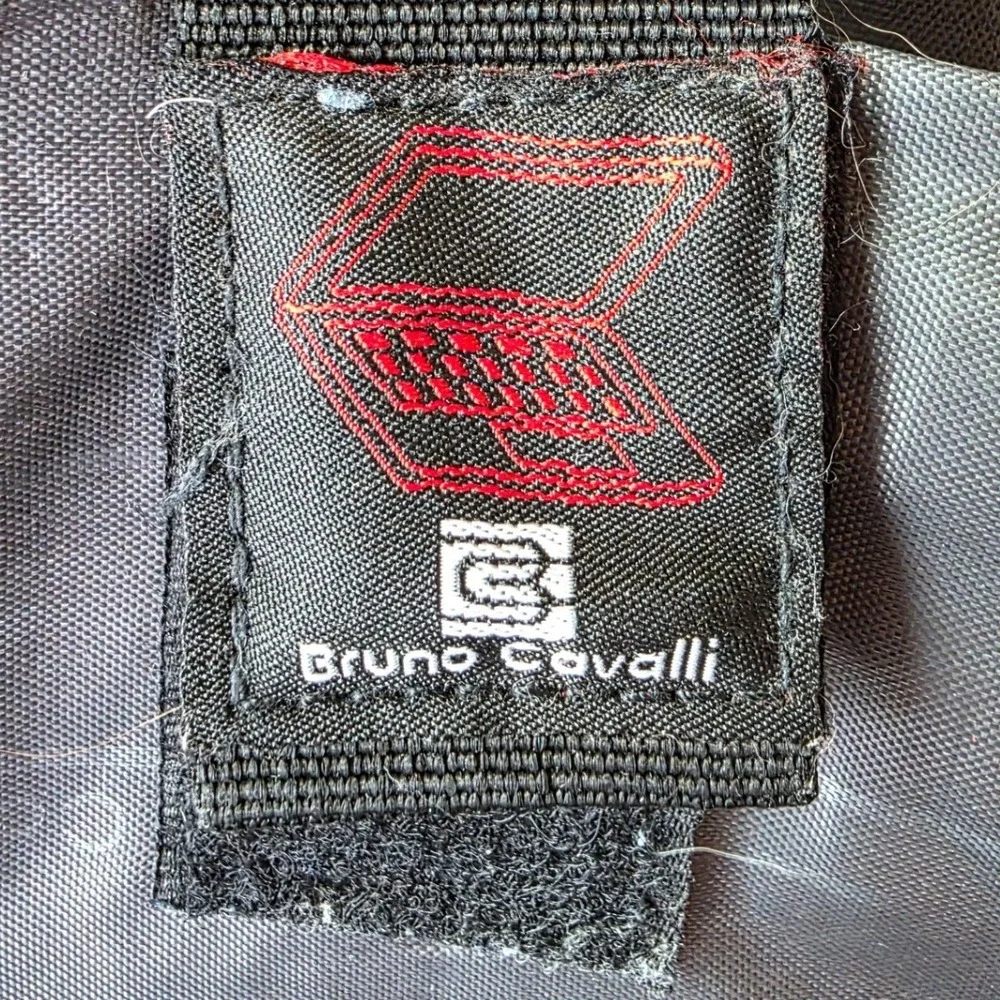 Bruno Cavalli Laptop Backpack Gray Heather USB Charging Port Travel Work Bag P4